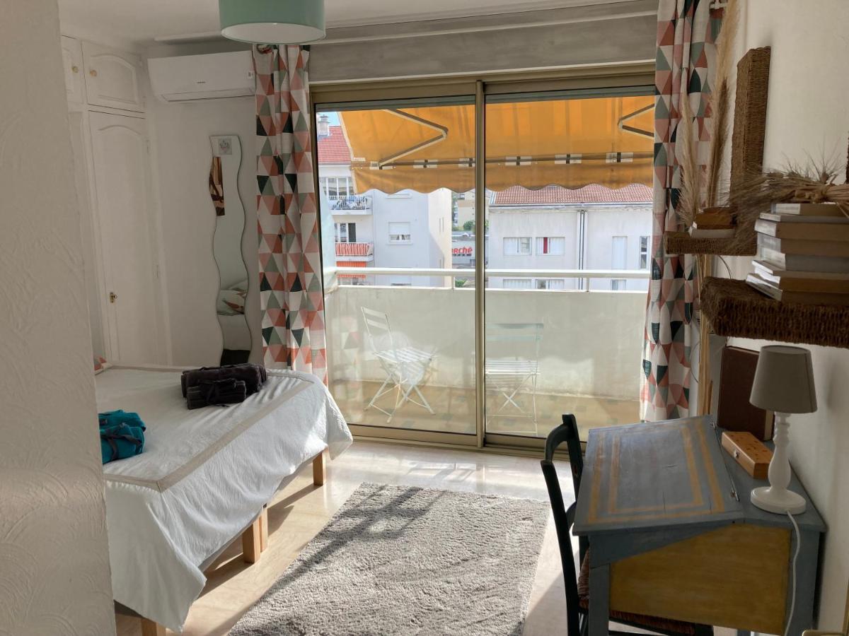Appart Proche Plage Avec Grand Balcon Cannes Bagian luar foto